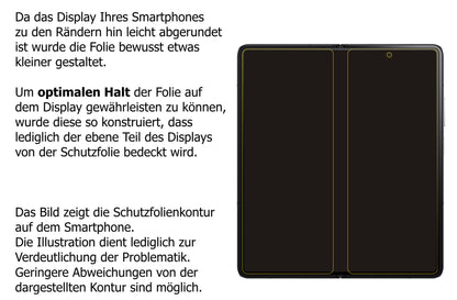 1x Schutzfolie klar für Honor Magic V Display-Schutzfolie