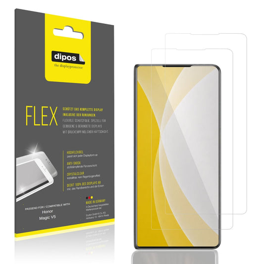 2x 3D Full Cover Schutzfolie für Honor Magic V5 Aussenseite