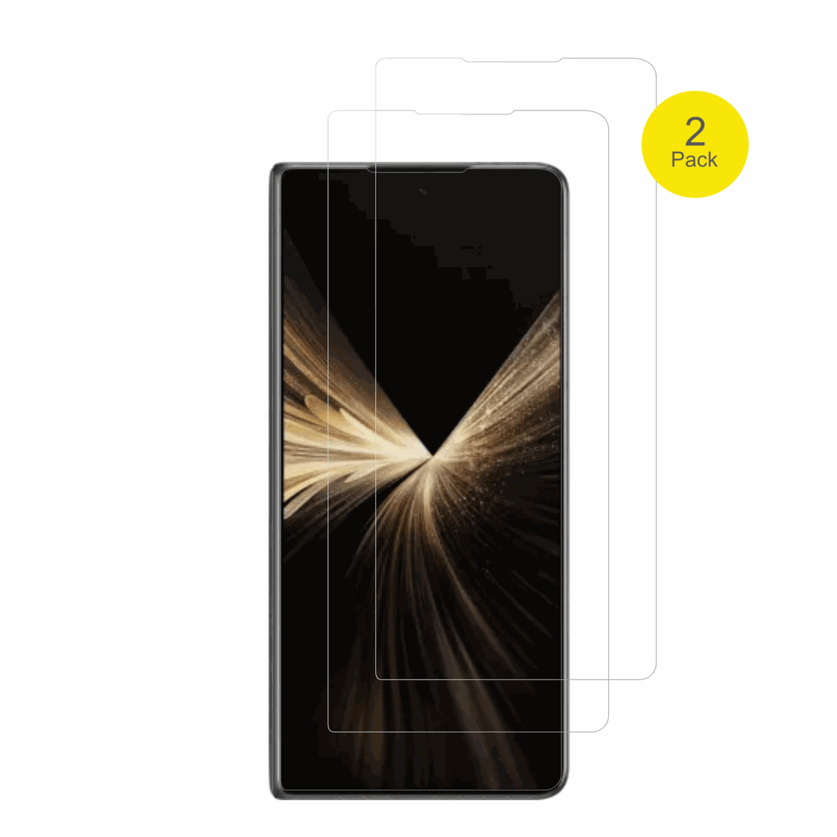 2x 3D Full Cover Schutzfolie für Honor Magic V5 Aussenseite
