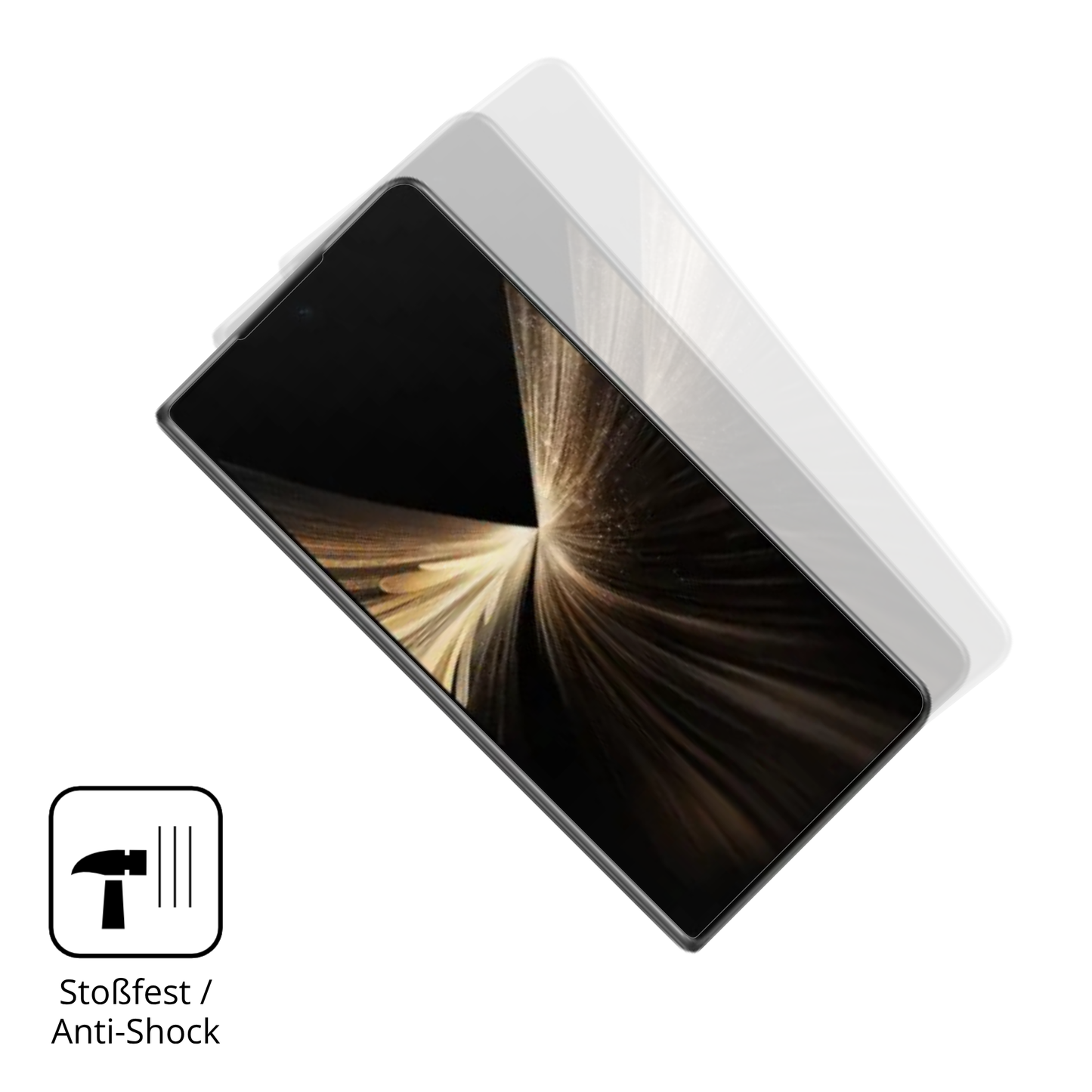 2x 3D Full Cover Schutzfolie für Honor Magic V5 Aussenseite