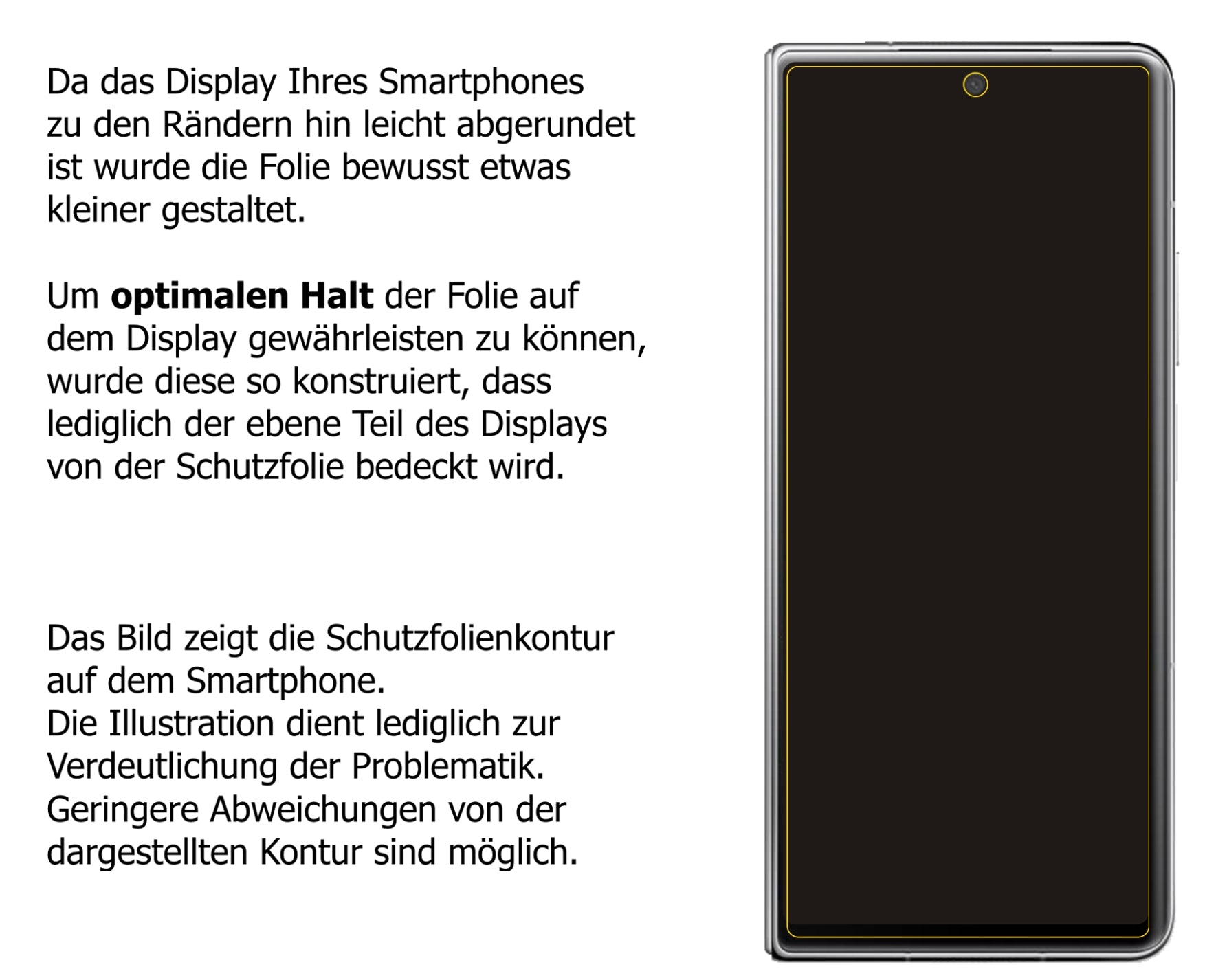 dipos Displayschutz für Honor Magic V Rückseite, transparente Oberfläche, perfekte Passform auch für die Rundungen