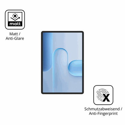 2x Schutzfolie matt für Honor Pad 10 Pro 11.5 Zoll Display-Schutzfolie