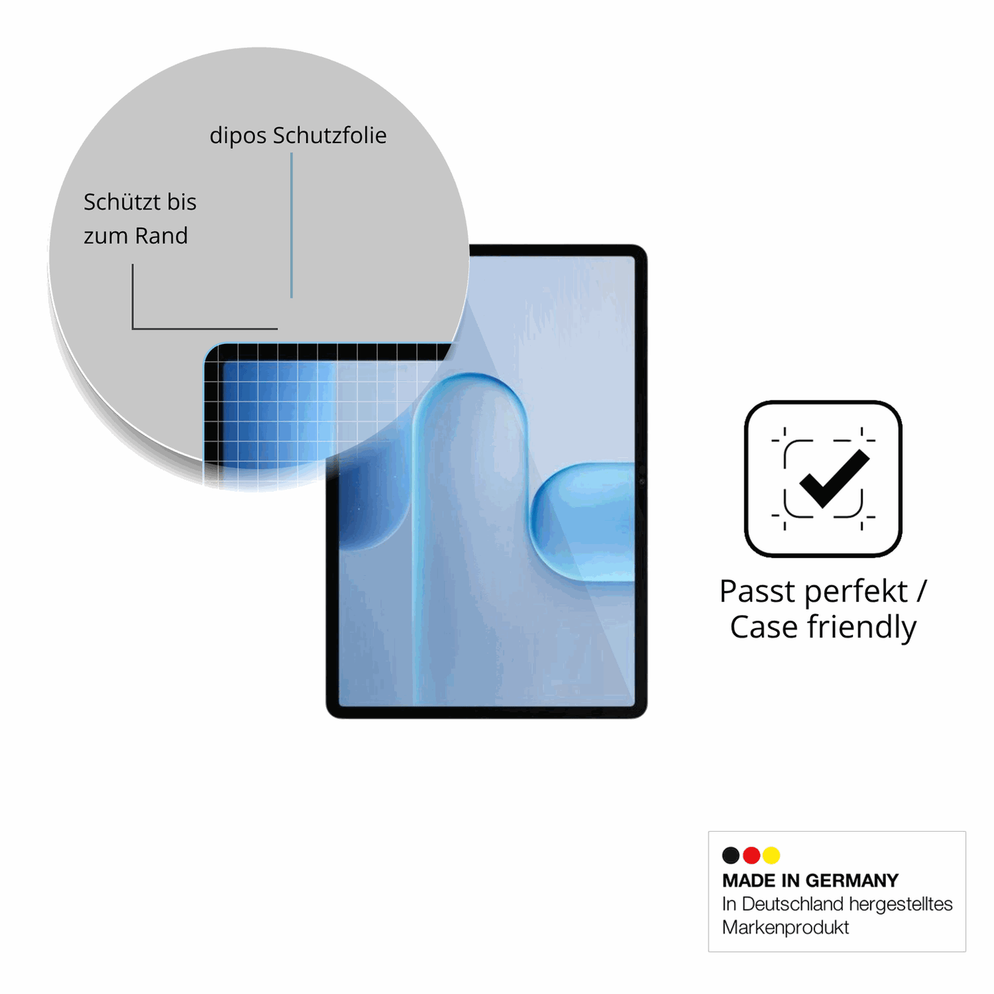 2x 9H Schutzfolie für Honor Pad 10 Pro 11.5 Zoll Panzerfolie