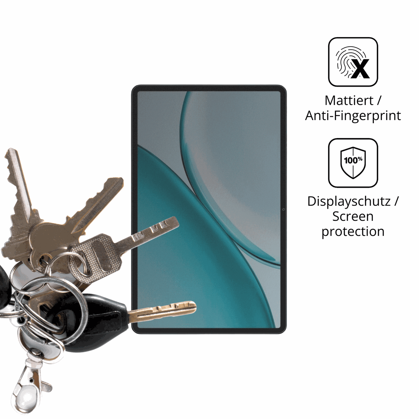 Blickschutzfolie für Honor Pad X10 Pro 11.5 Zoll matt Schutzfolie Privacy