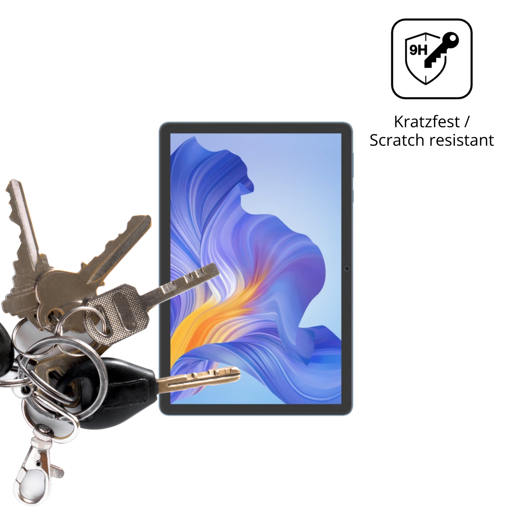 dipos Displayschutz für Honor Pad X8b, mattierte Oberfläche, robuste Festigkeit und perfekte Passform