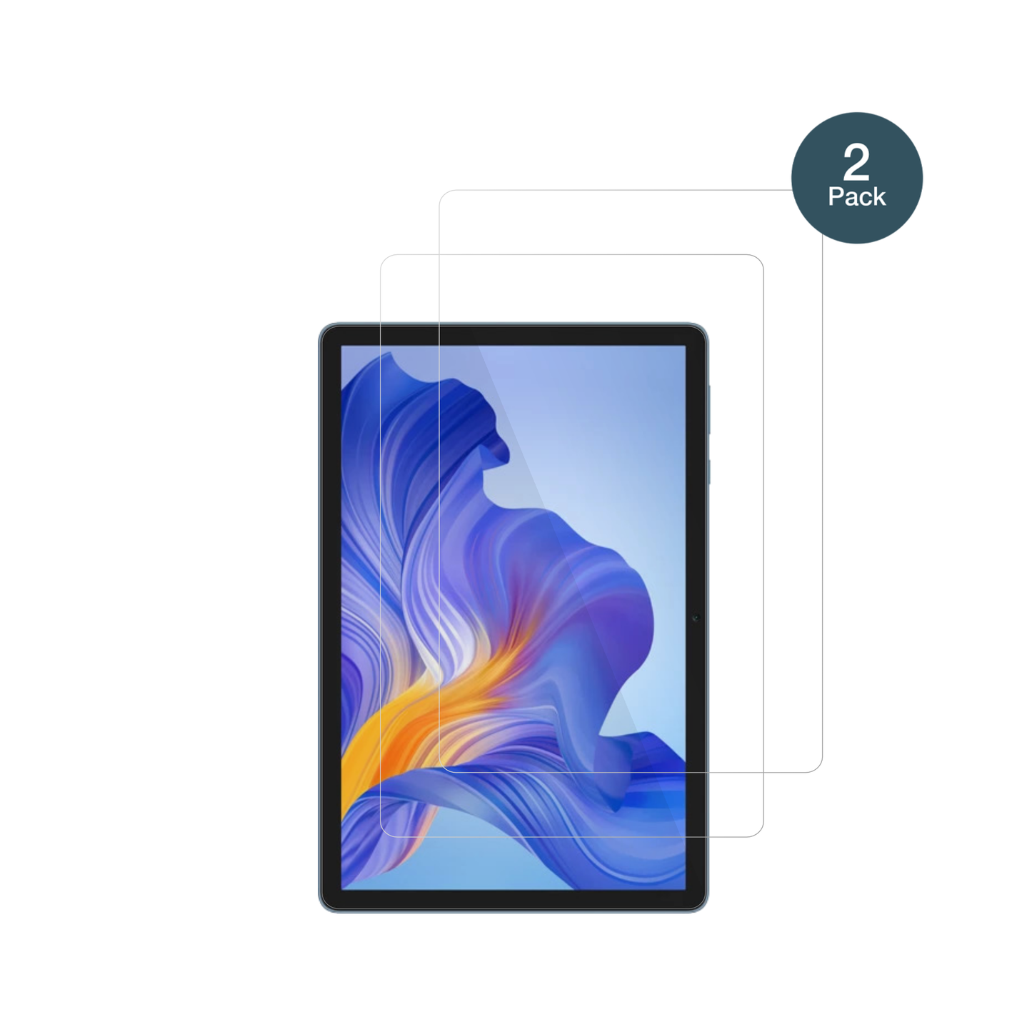 HonorPad X8b mit aufgebrachter dipos Flex Schutzfolie, glasklare Darstellung ohne Einschränkungen