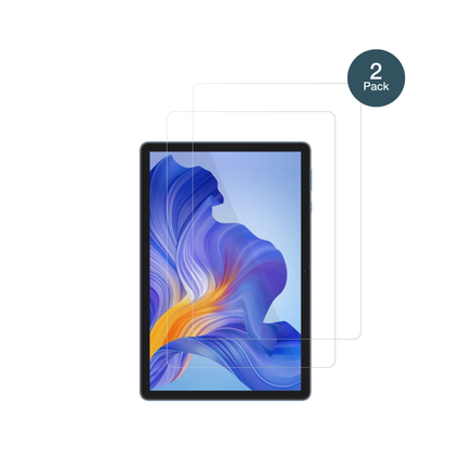 HonorPad X8b mit aufgebrachter dipos Flex Schutzfolie, glasklare Darstellung ohne Einschränkungen