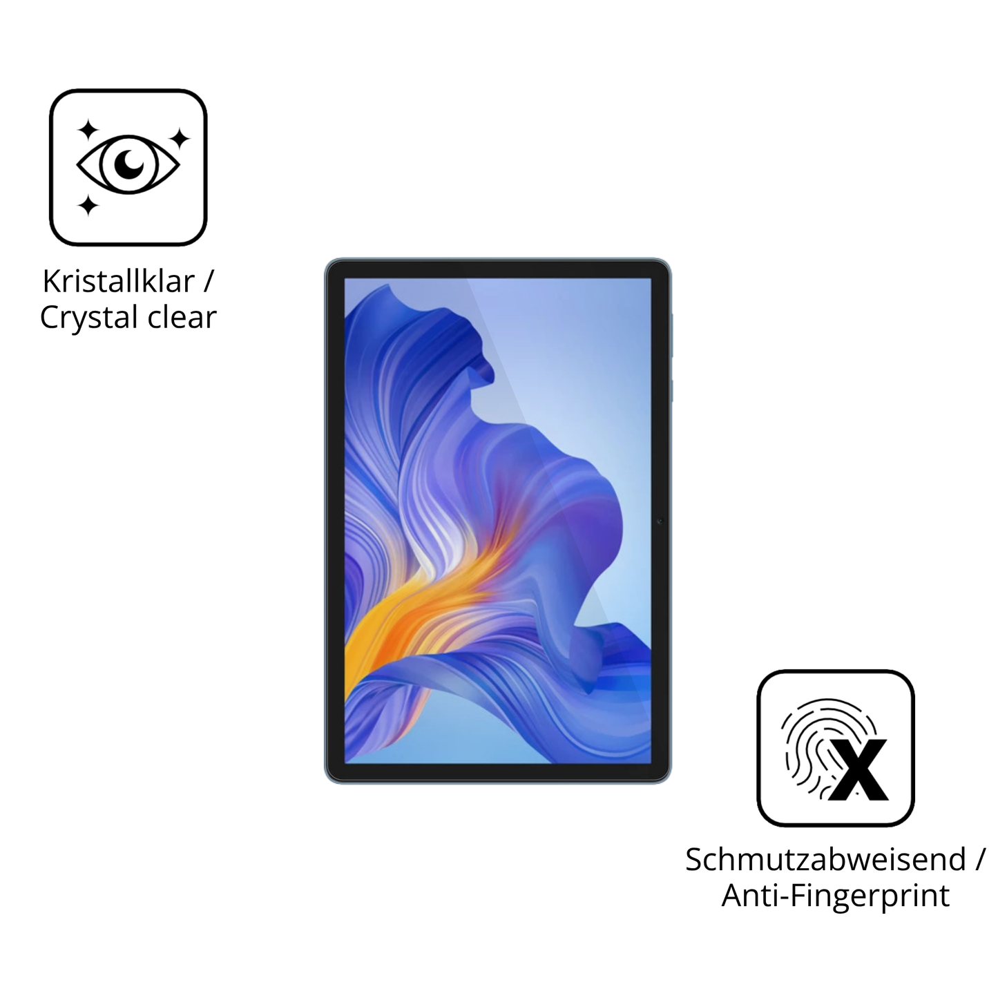 Flexible TPU-Folie passend zugeschnitten für Honor Pad X8b, vollständige Abdeckung
