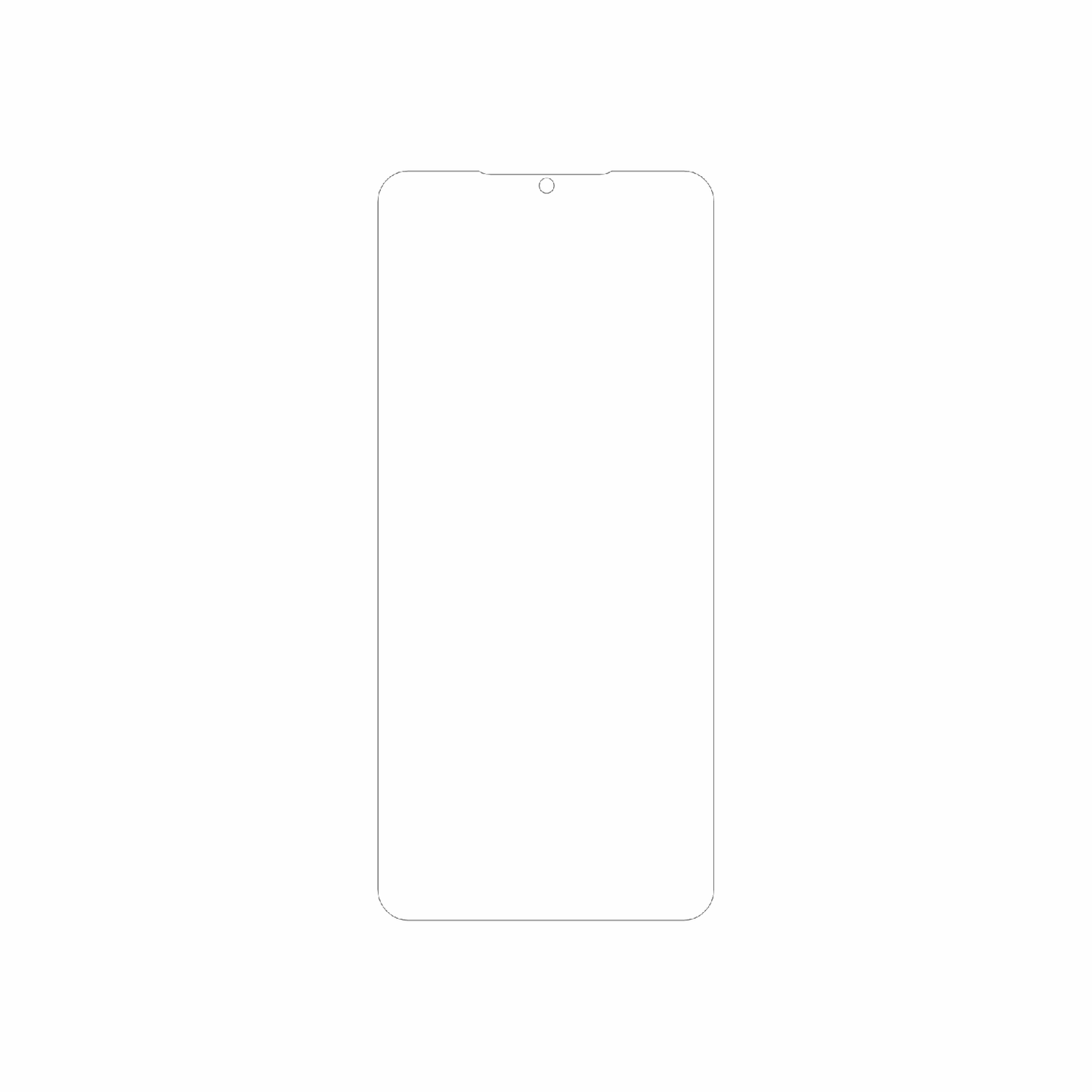 dipos Displayschutz für honorx5c, mattierte Oberfläche, geringe Dicke und perfekte Passform