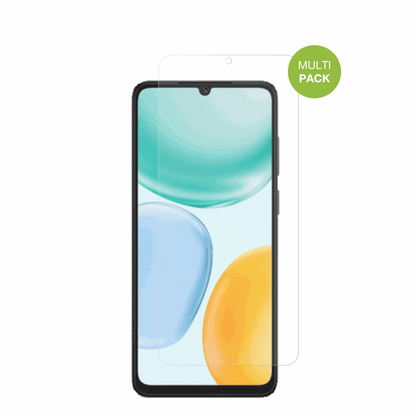 HonorPlay 10A 5G mit aufgebrachter dipos Displayschutzfolie, die lästige Fingerabdrücke minimiert