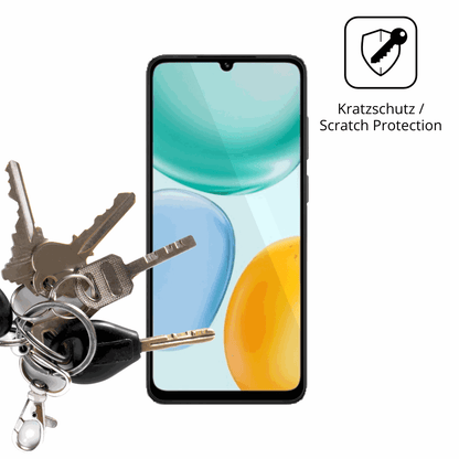 Schutz gegen Kratzer auf dem Honor Play 10A 5G Glas durch Schlüssel oder Ähnliches