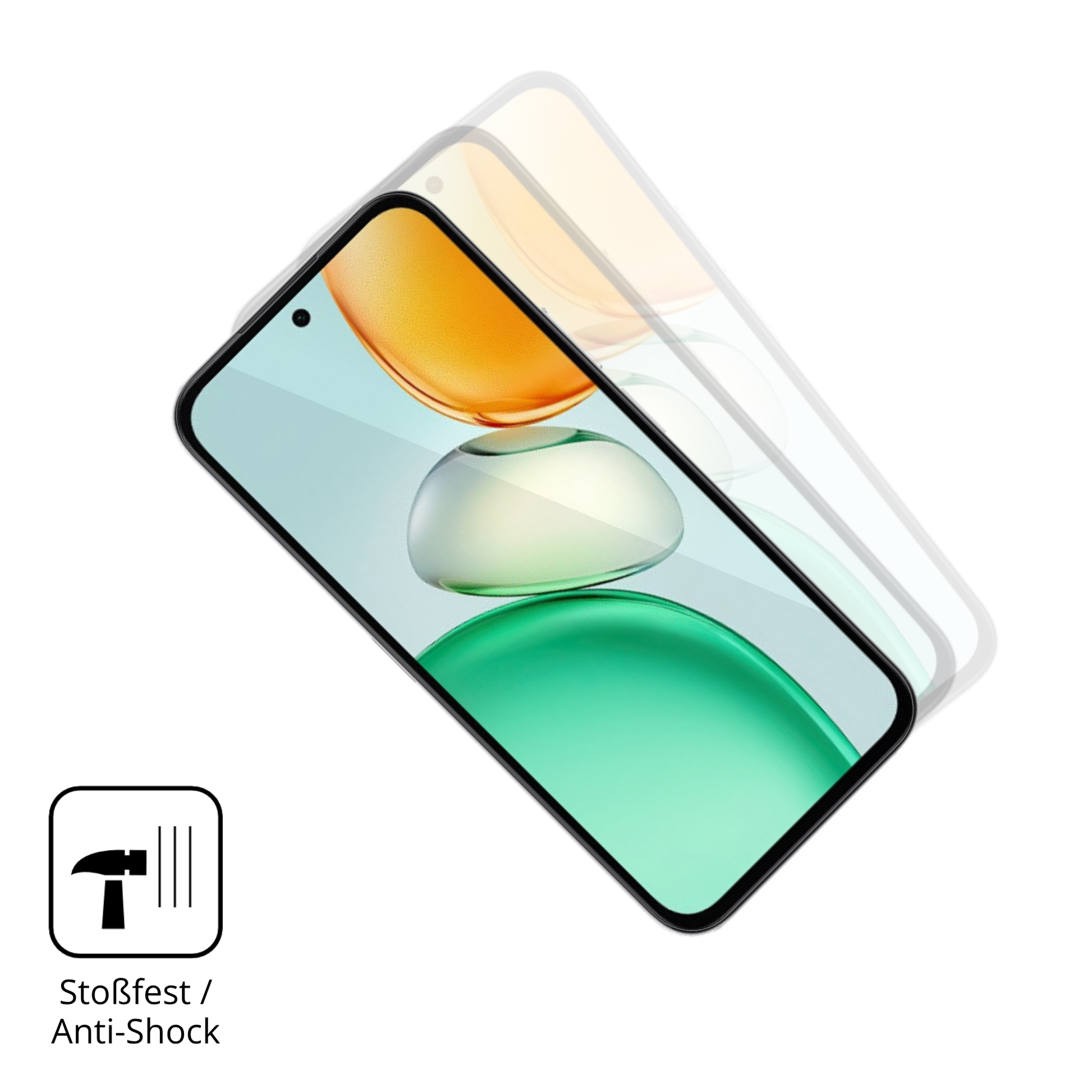 Schutz gegen Kratzer auf dem Honor Play 10C Glas durch Schlüssel oder Ähnliches