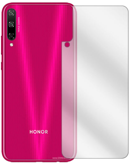 5x Schutzfolie klar für Huawei Enjoy 10 Rückseite Display-Schutzfolie