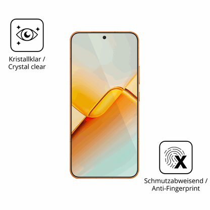 Flexible TPU-Folie passend zugeschnitten für Honor Power2, vollständige Abdeckung