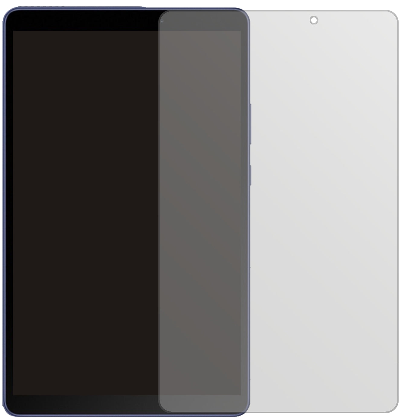 2x Schutzfolie matt für Honor Tablet X7 8 Zoll Display-Schutzfolie