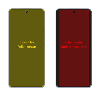 3x 3D Full Cover Schutzfolie für Honor V40 Lite