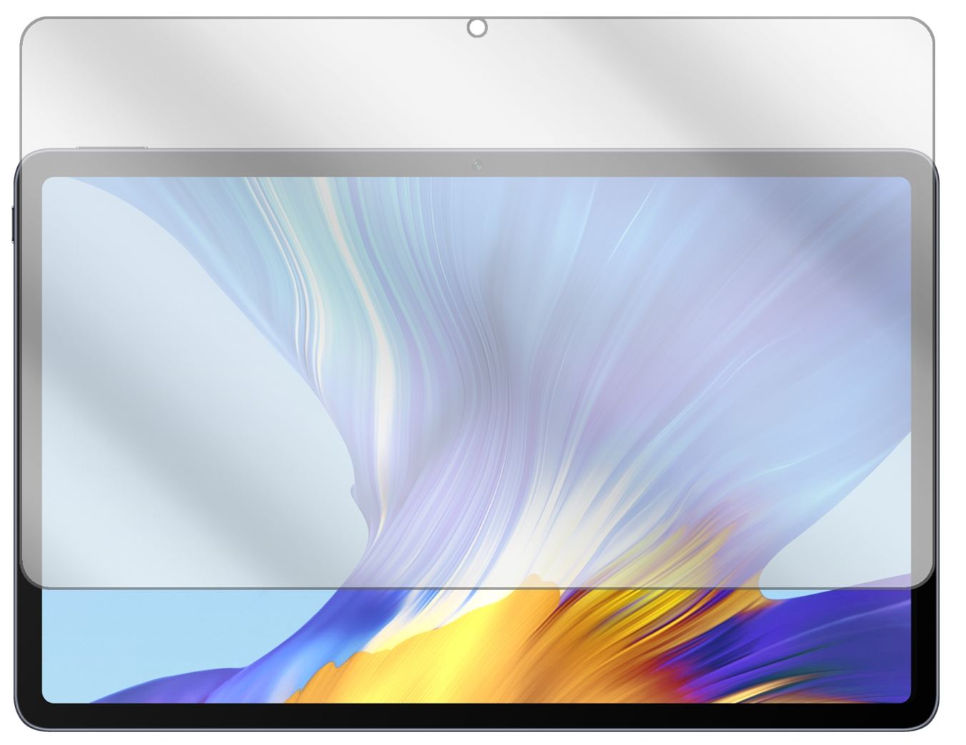 2x Schutzfolie klar für Honor V6 5G Display-Schutzfolie