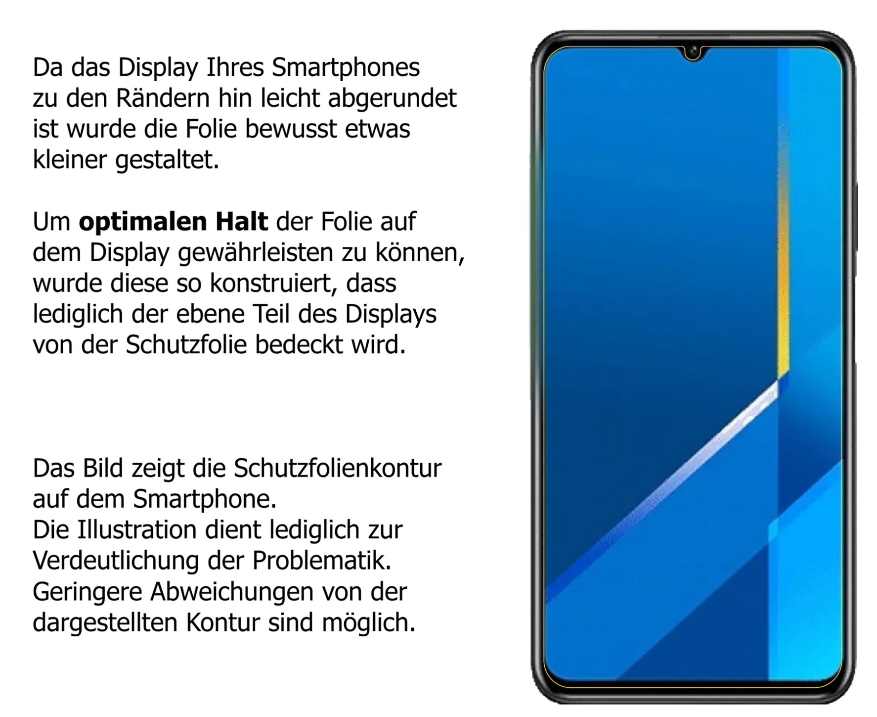 Privatsphäre-Schutz durch Sichtschutz-Folie passend zugeschnitten für Honor X10 Max