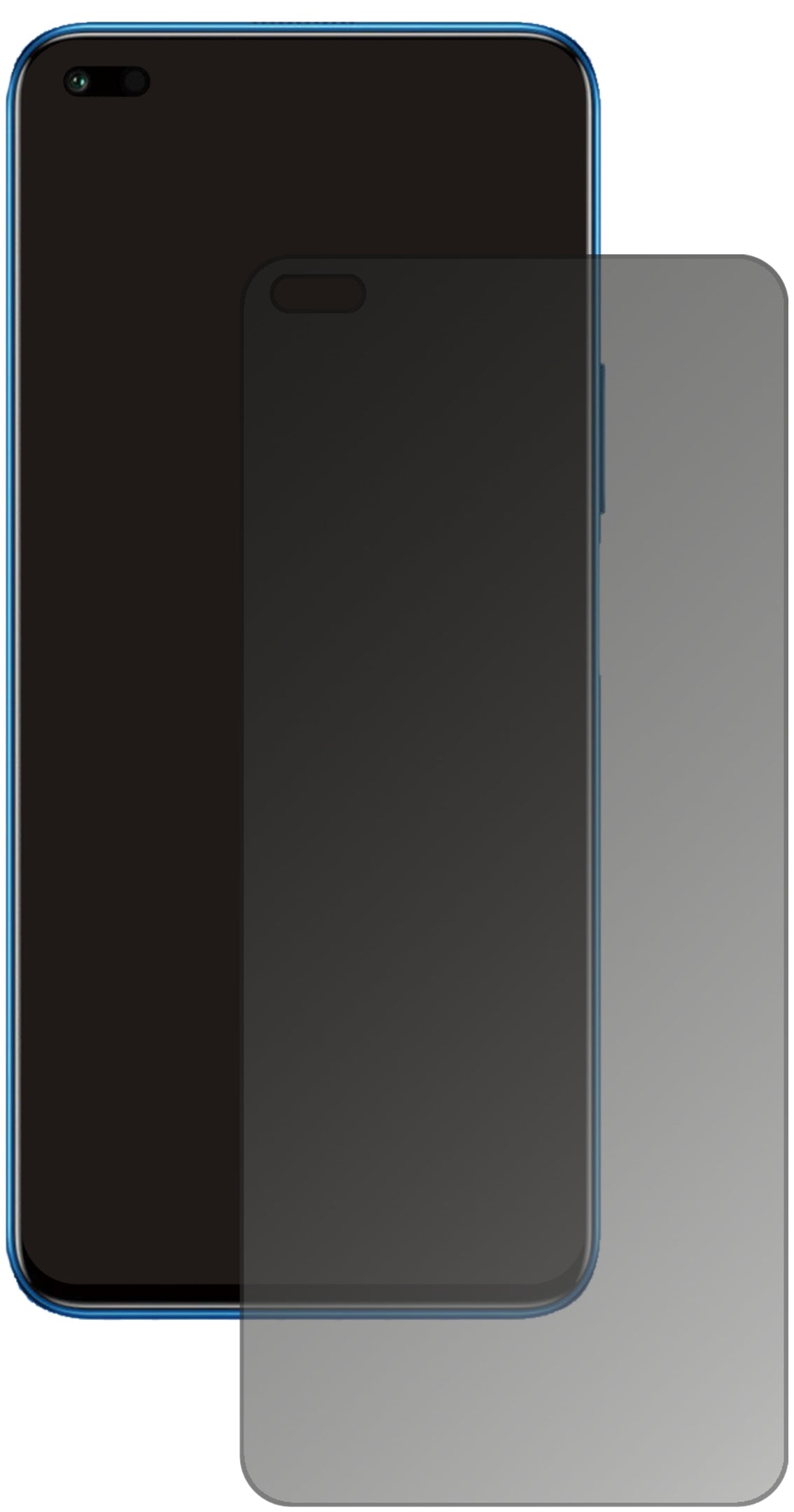 Blickschutzfolie für Honor X20 matt Schutzfolie Privacy