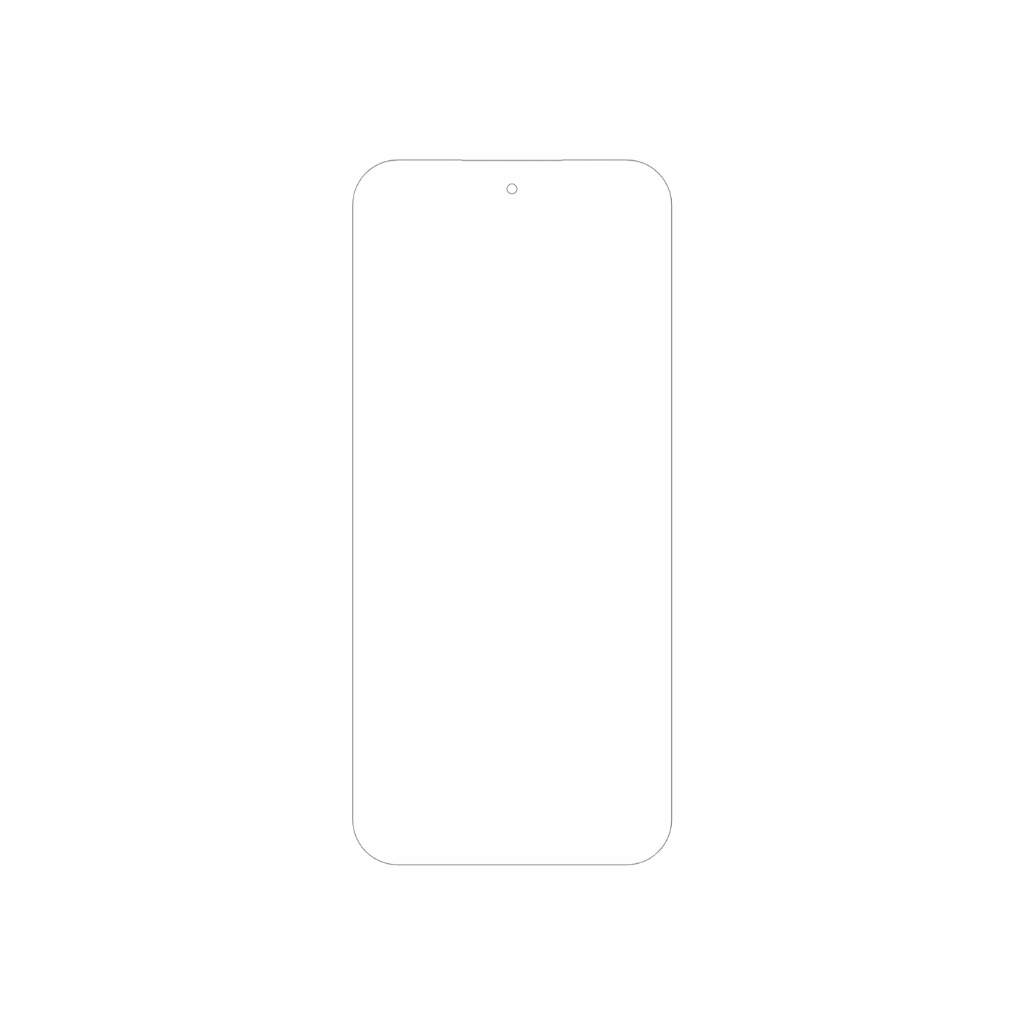 dipos Displayschutz für Honor X6c, mattierte Oberfläche, geringe Dicke und perfekte Passform