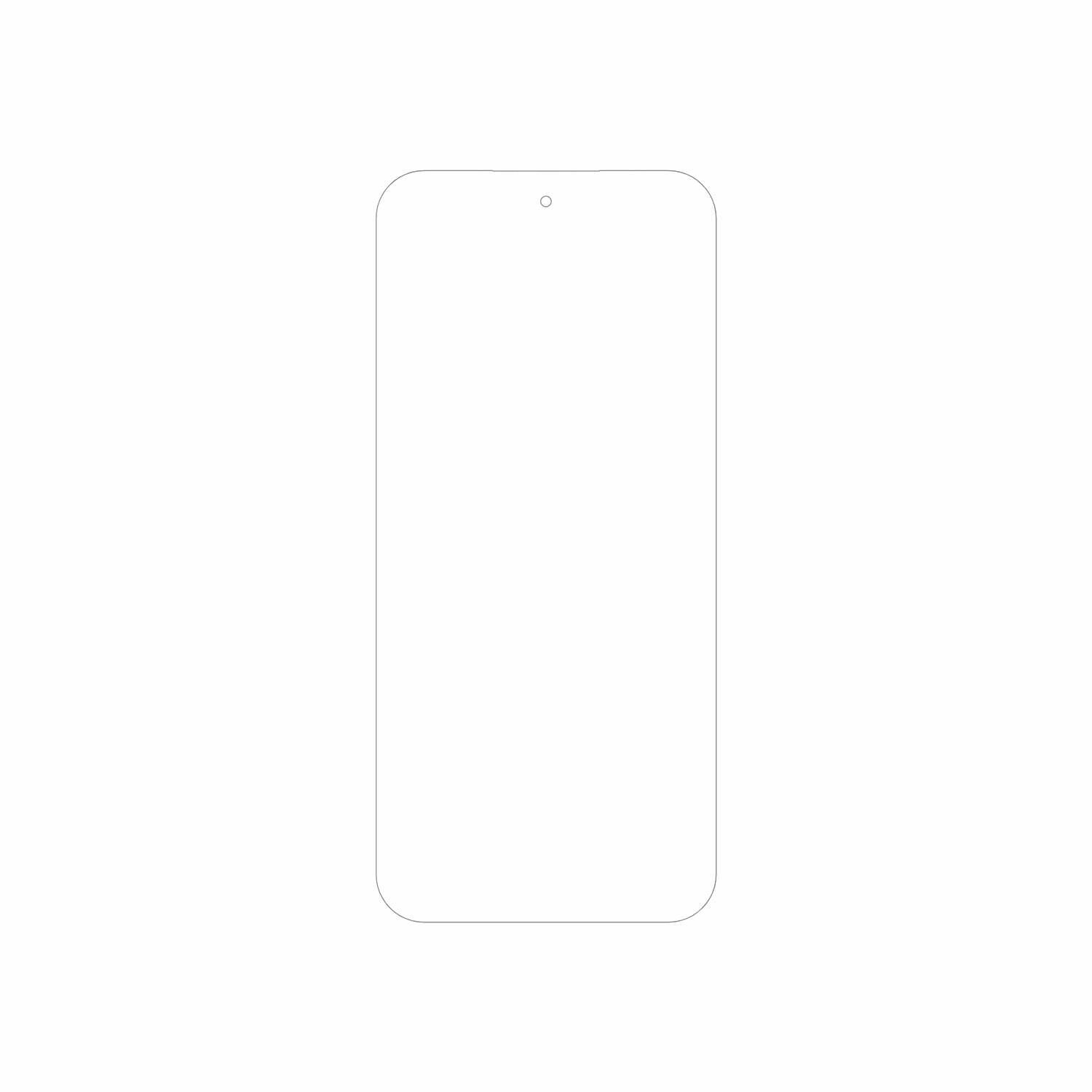 dipos Displayschutz für Honor X6c, mattierte Oberfläche, geringe Dicke und perfekte Passform