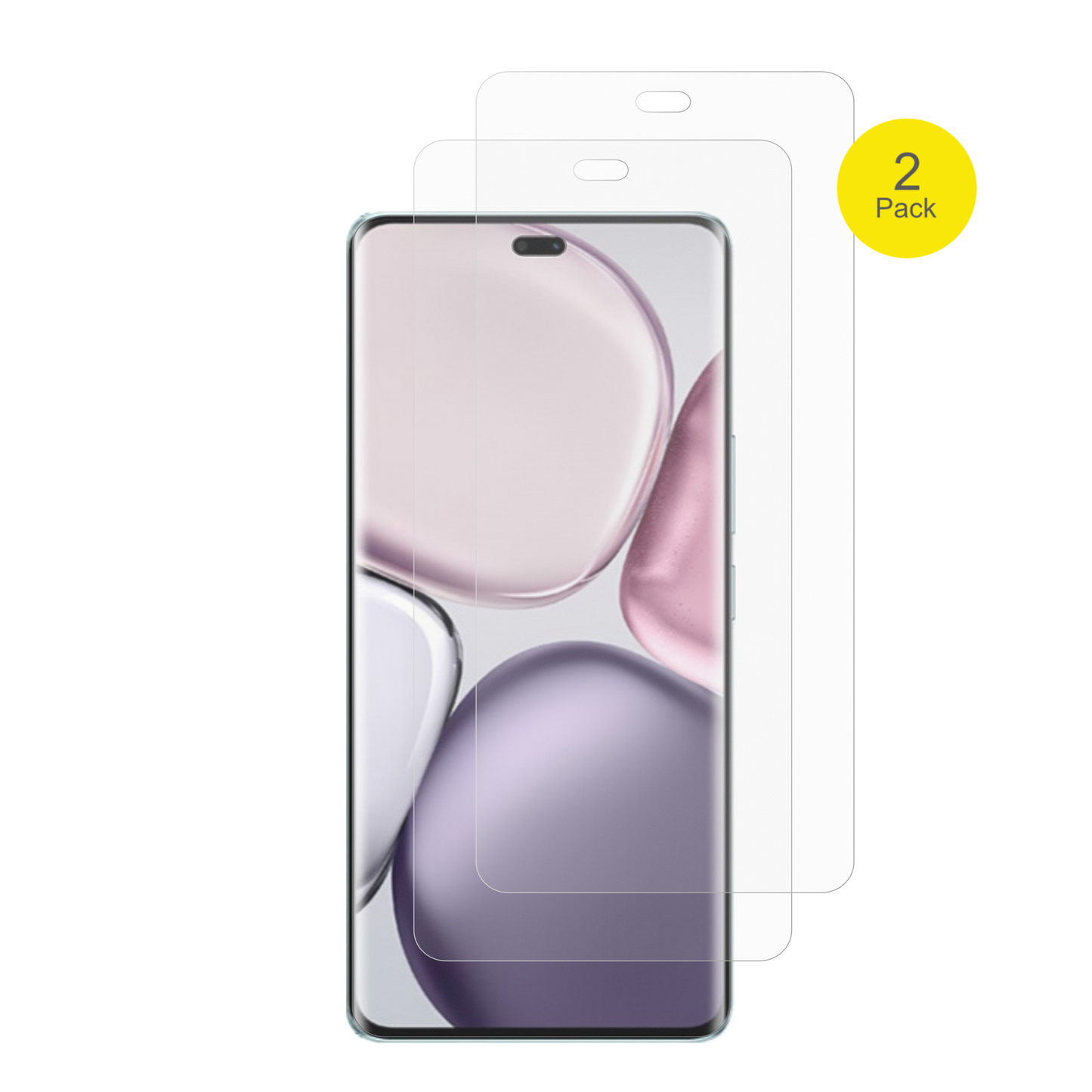 honorx9c plus mit aufgebrachter dipos Flex Schutzfolie, glasklare Darstellung ohne Einschränkungen