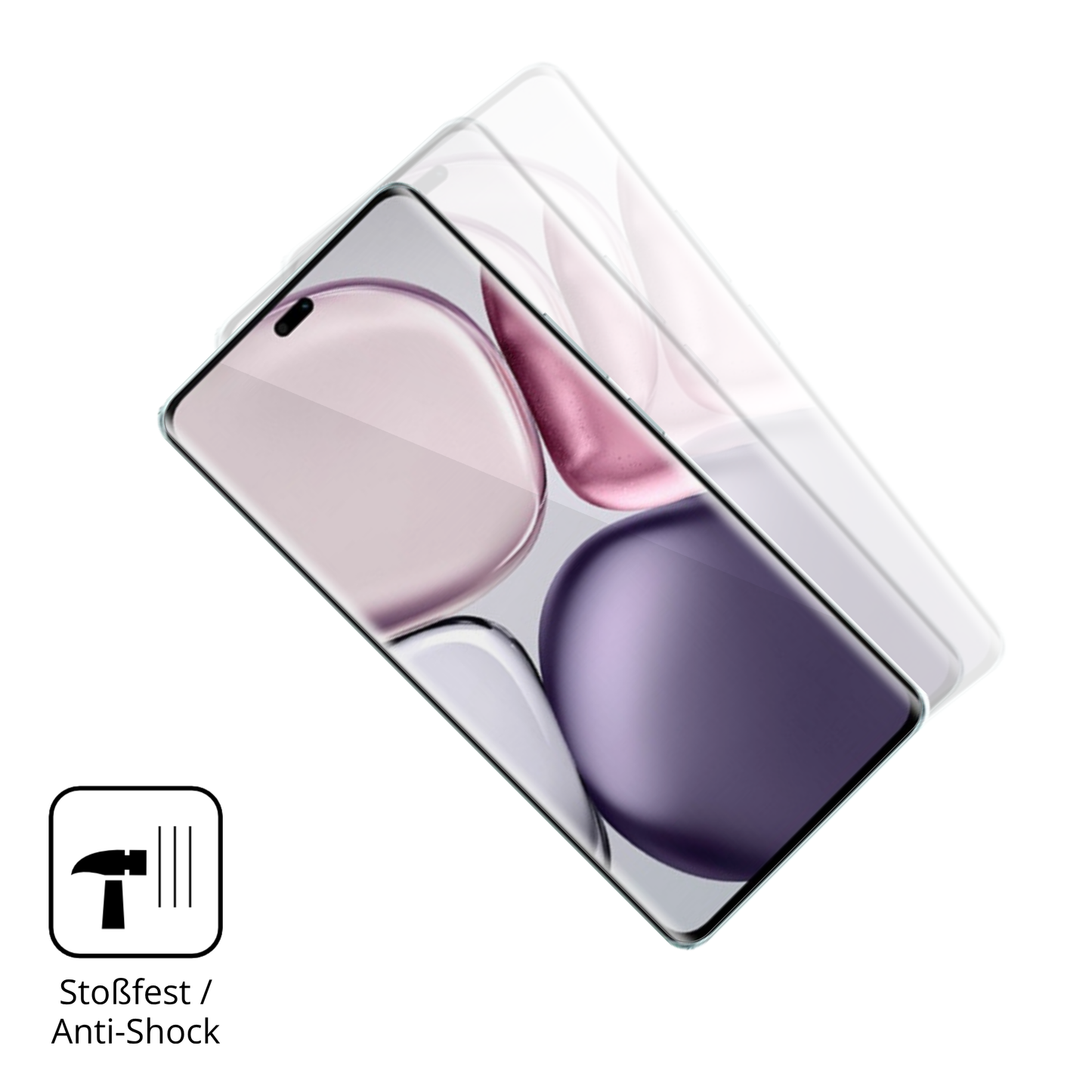 Schutz gegen Kratzer auf dem honorx9c plus Glas durch Schlüssel oder Ähnliches