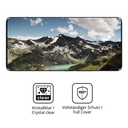 Dünne und klare Folie passend zugeschnitten für honorx9c plus