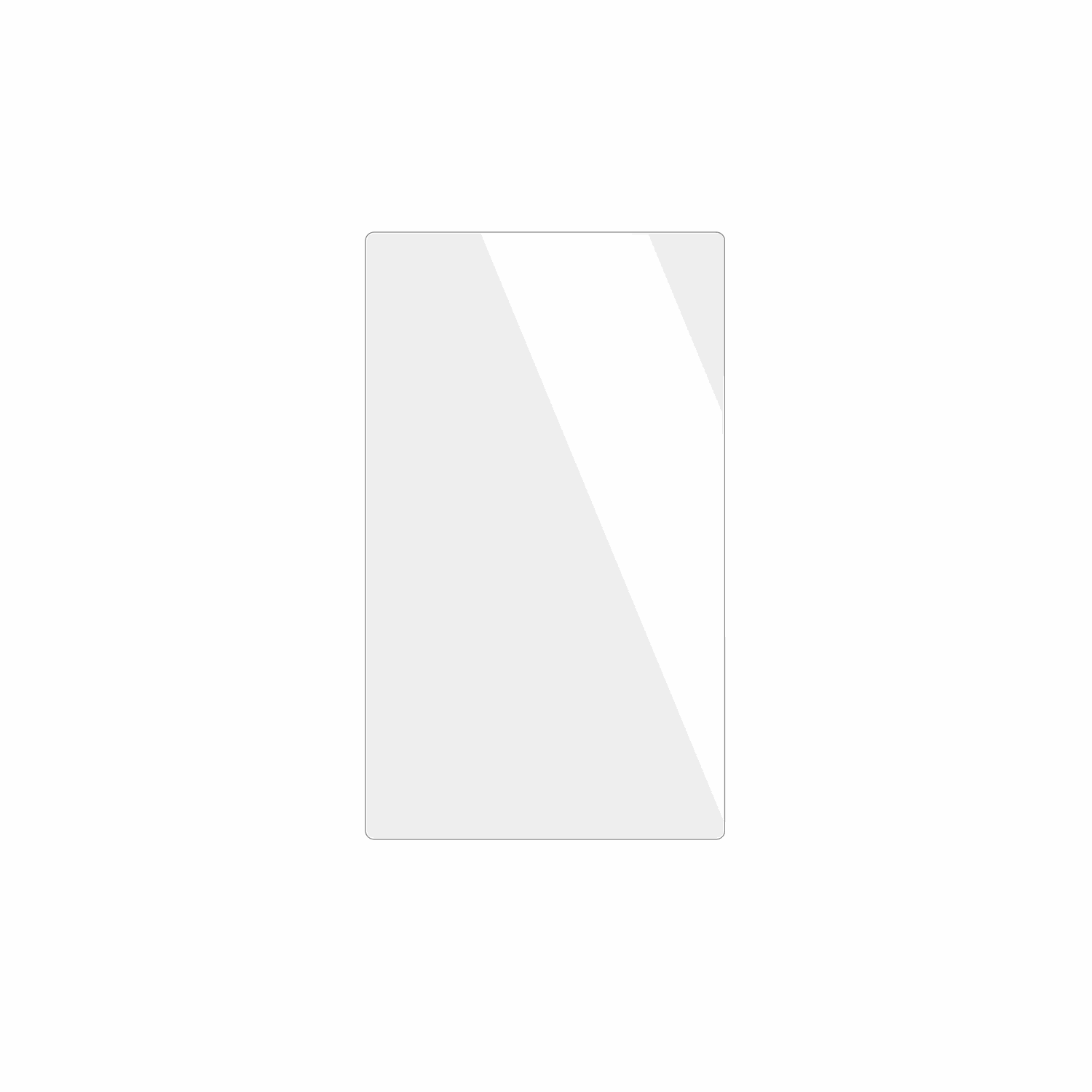 dipos Displayschutz für hotah6 pro, transparente Oberfläche, geringe Dicke und perfekte Passform