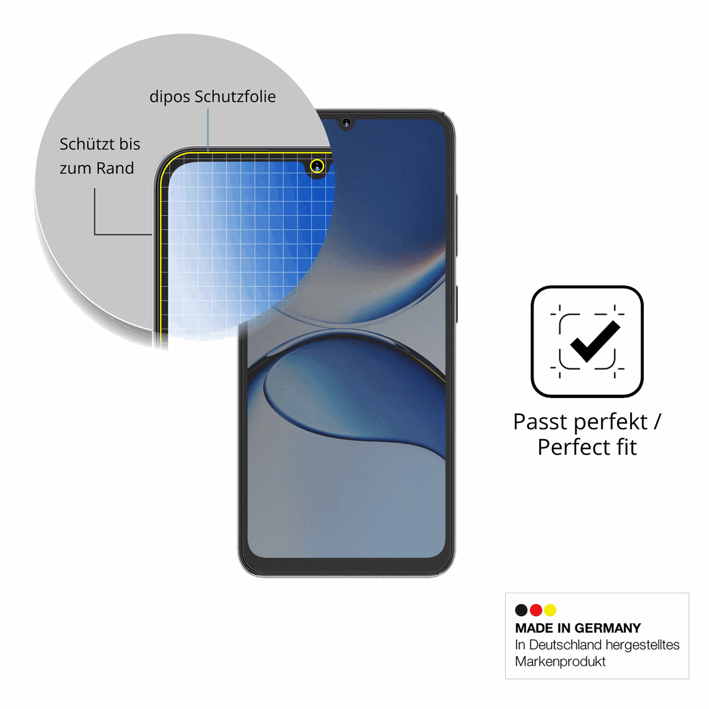 Schutz gegen Kratzer auf dem Hotwav A16 Pro Max Glas durch Schlüssel oder Ähnliches