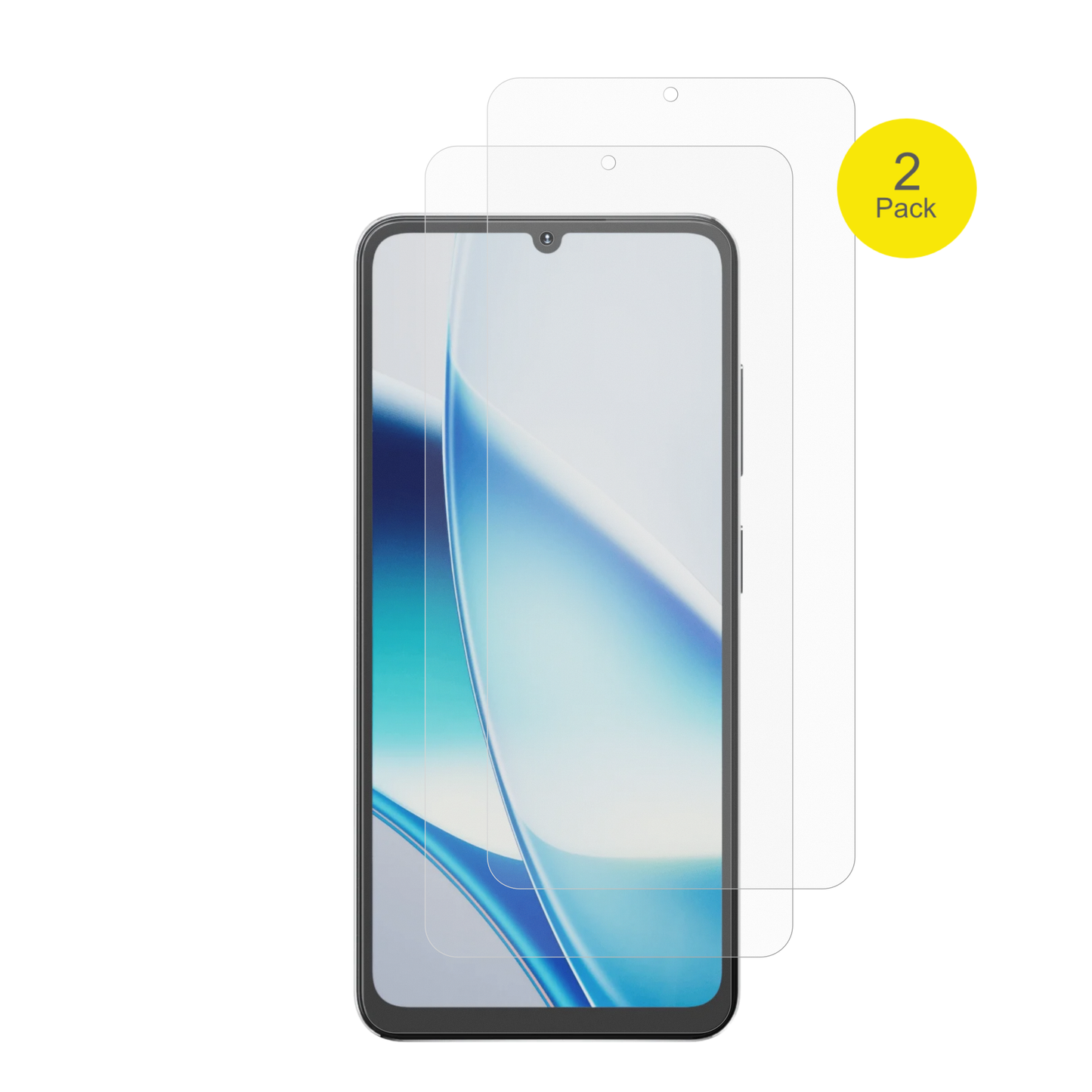 HotwavA17 Pro Max mit aufgebrachter dipos Flex Schutzfolie, glasklare Darstellung ohne Einschränkungen