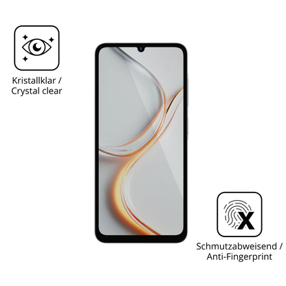 Flexible TPU-Folie passend zugeschnitten für Hotwav A56, vollständige Abdeckung