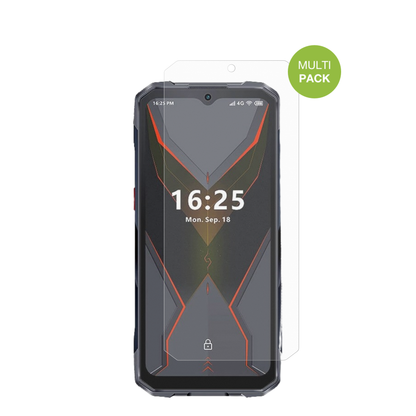 HotwavCyber 15 mit aufgebrachter dipos Displayschutzfolie, die lästige Fingerabdrücke minimiert