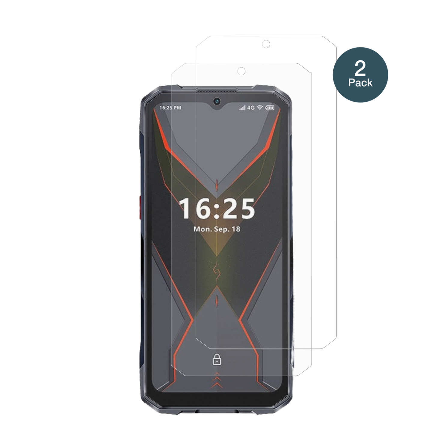 HotwavCyber 15 mit aufgebrachter dipos Panzerfolie, die lästige Fingerabdrücke minimiert