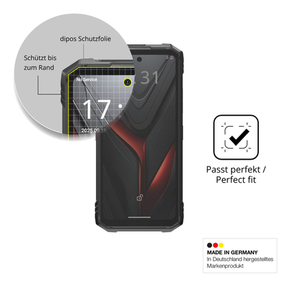 Schutz gegen Kratzer auf dem Hotwav Hyper 8 Pro Glas durch Schlüssel oder Ähnliches