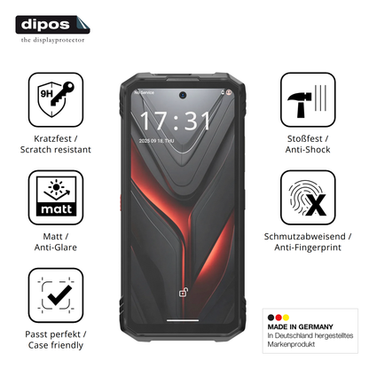 Displayschutz hergestellt in Deutschland, höchste Qualität made in Germany