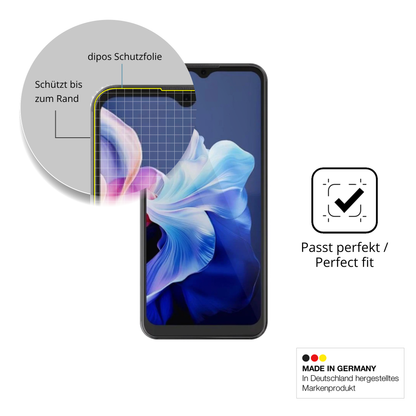 Schutzfolie mit optimaler Passform, zur Verwendung mit Hüllen geeignet