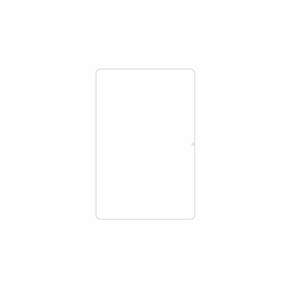 dipos Displayschutz für Hotwav Pad 13 Pro, mattierte Oberfläche, geringe Dicke und perfekte Passform