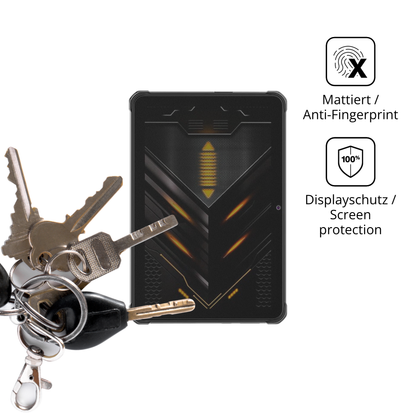 dipos Displayschutz für Hotwav R5, mattierte Oberfläche, Blickschutzfilter und perfekter Passform