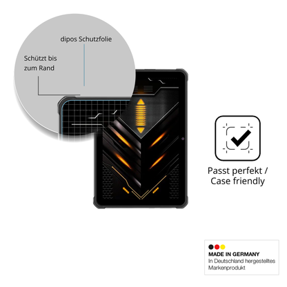 Besonders flexibler Displayschutz mit Anti-Shock-Schicht im Materialmix