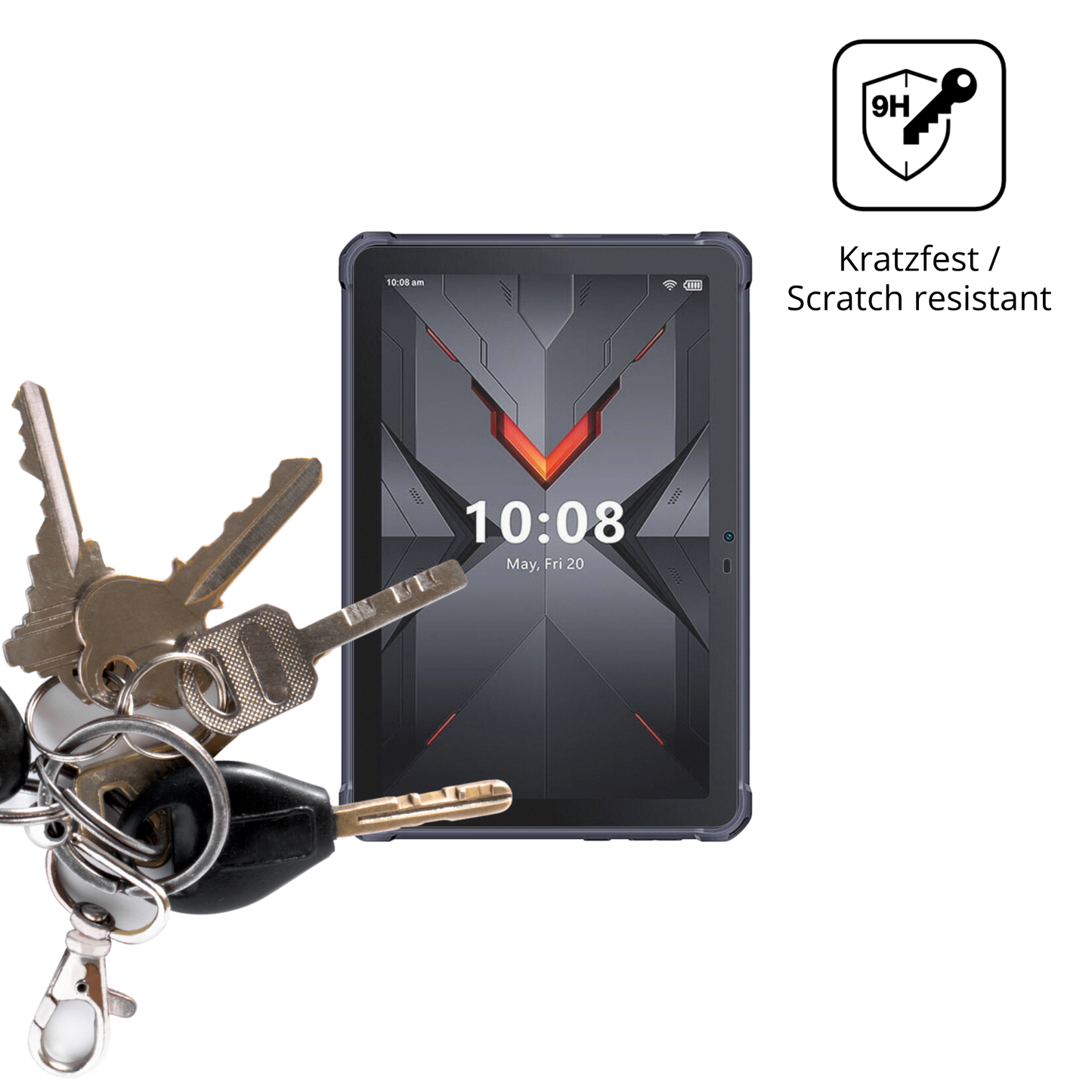 dipos Displayschutz für Hotwav R6 Ultra, mattierte Oberfläche, robuste Festigkeit und perfekte Passform