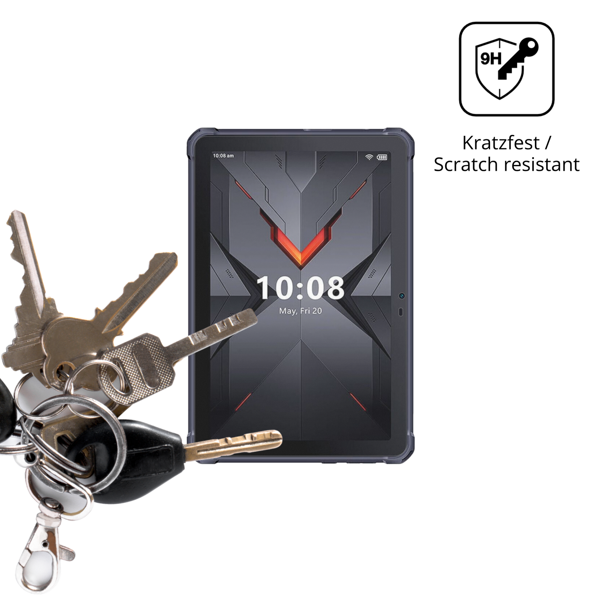 dipos Displayschutz für Hotwav R6 Ultra, mattierte Oberfläche, robuste Festigkeit und perfekte Passform