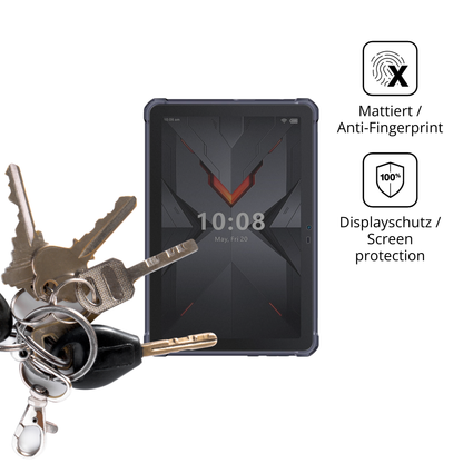 dipos Displayschutz für Hotwav R7, mattierte Oberfläche, Blickschutzfilter und perfekter Passform