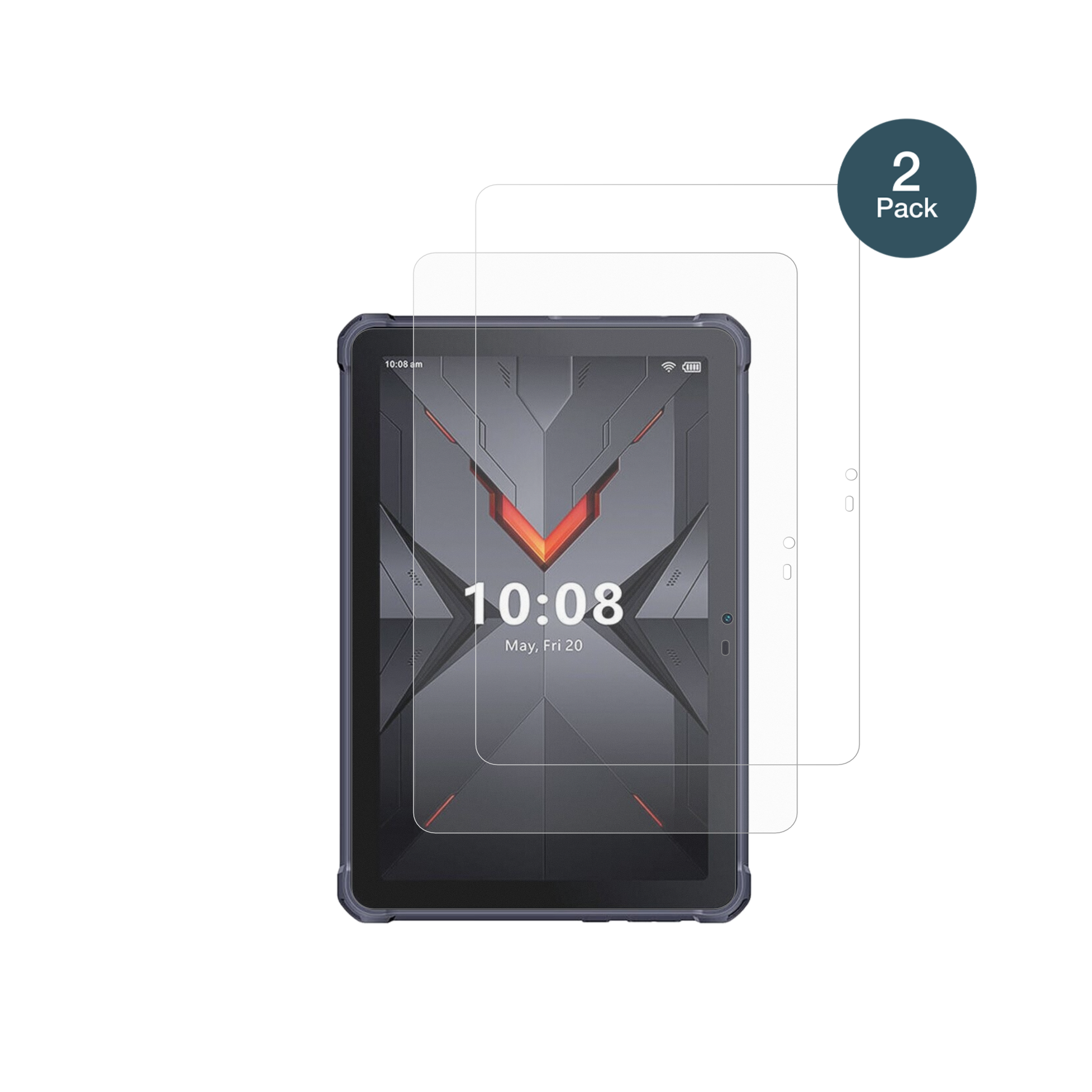 HotwavR6 Ultra mit aufgebrachter dipos Panzerfolie, die lästige Fingerabdrücke minimiert