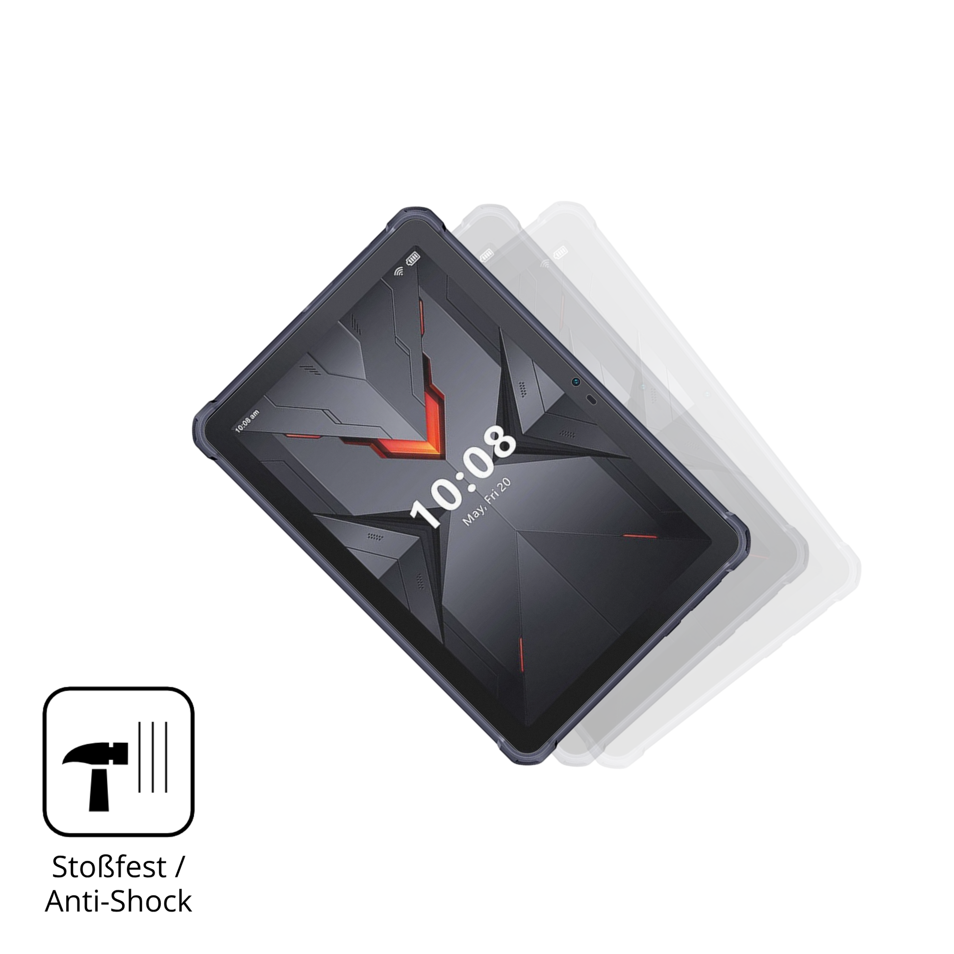 Schutz gegen Kratzer auf dem Hotwav R6 Ultra Glas durch Schlüssel, Stöße gegen die Tischkante oder Stürze