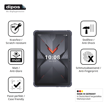 Displayschutz hergestellt in Deutschland, höchste Qualität made in Germany