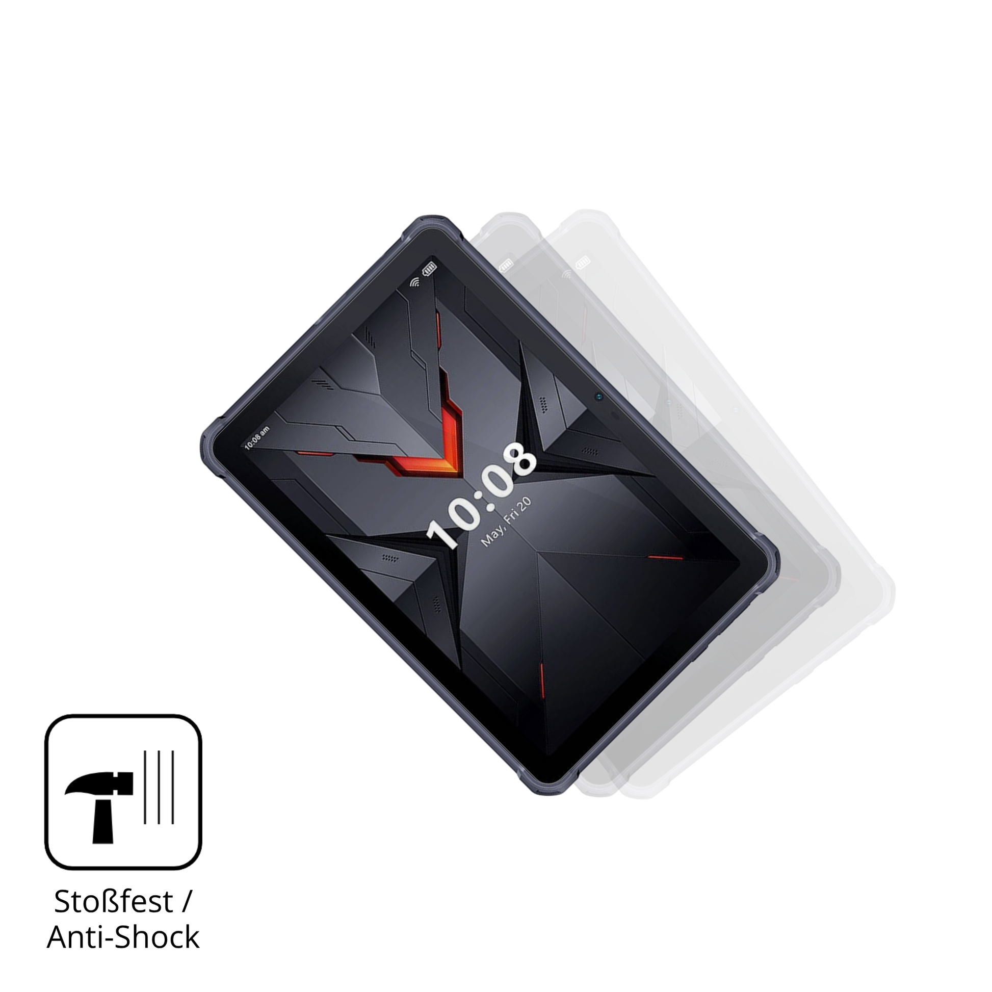 Schutz gegen Kratzer auf dem Hotwav R6 Ultra Glas durch Schlüssel, Stöße gegen die Tischkante oder Stürze