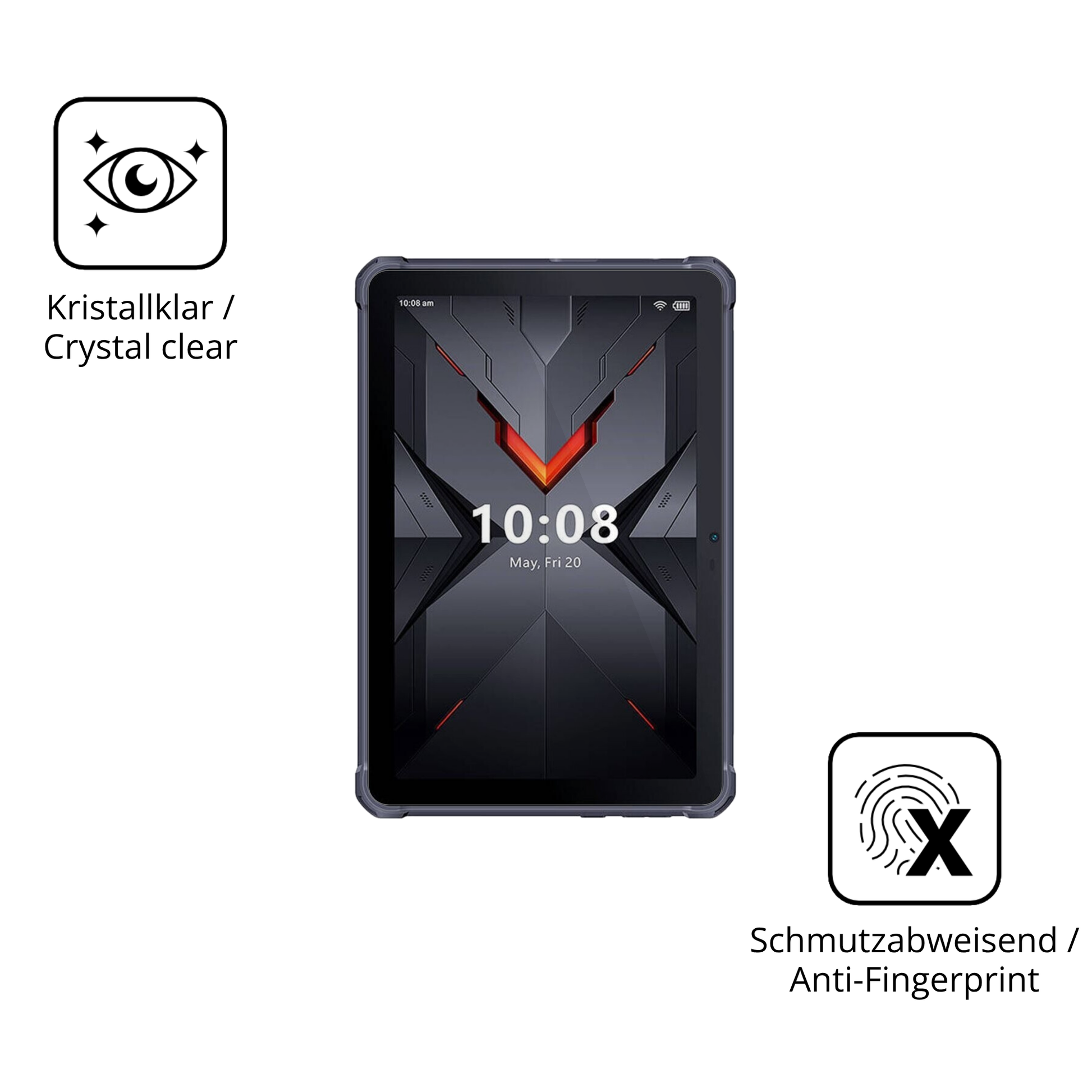 Flexible TPU-Folie passend zugeschnitten für Hotwav R7, vollständige Abdeckung