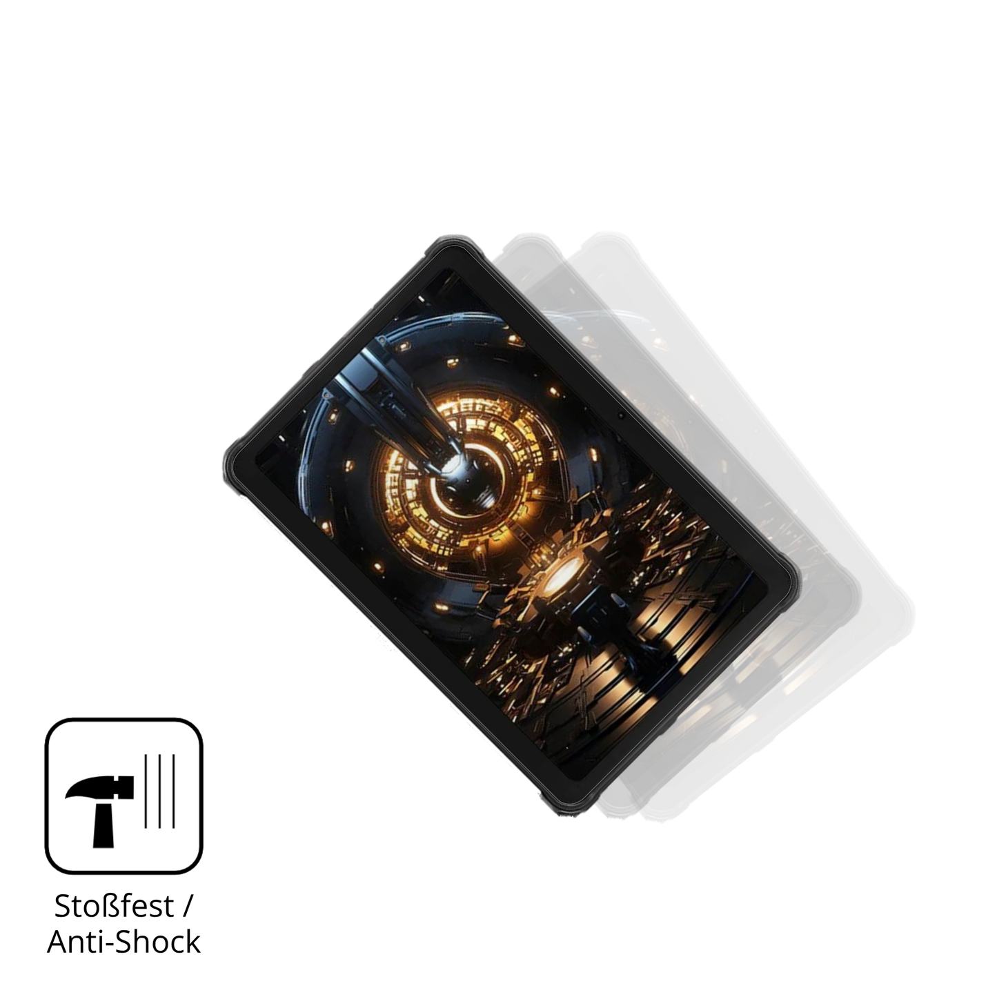 Schutz gegen Kratzer auf dem Hotwav R8 Glas durch Schlüssel, Stöße gegen die Tischkante oder Stürze