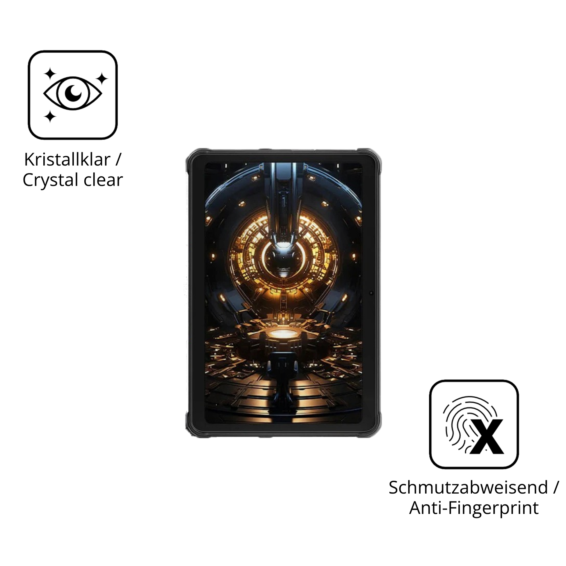 Flexible TPU-Folie passend zugeschnitten für Hotwav R8, vollständige Abdeckung